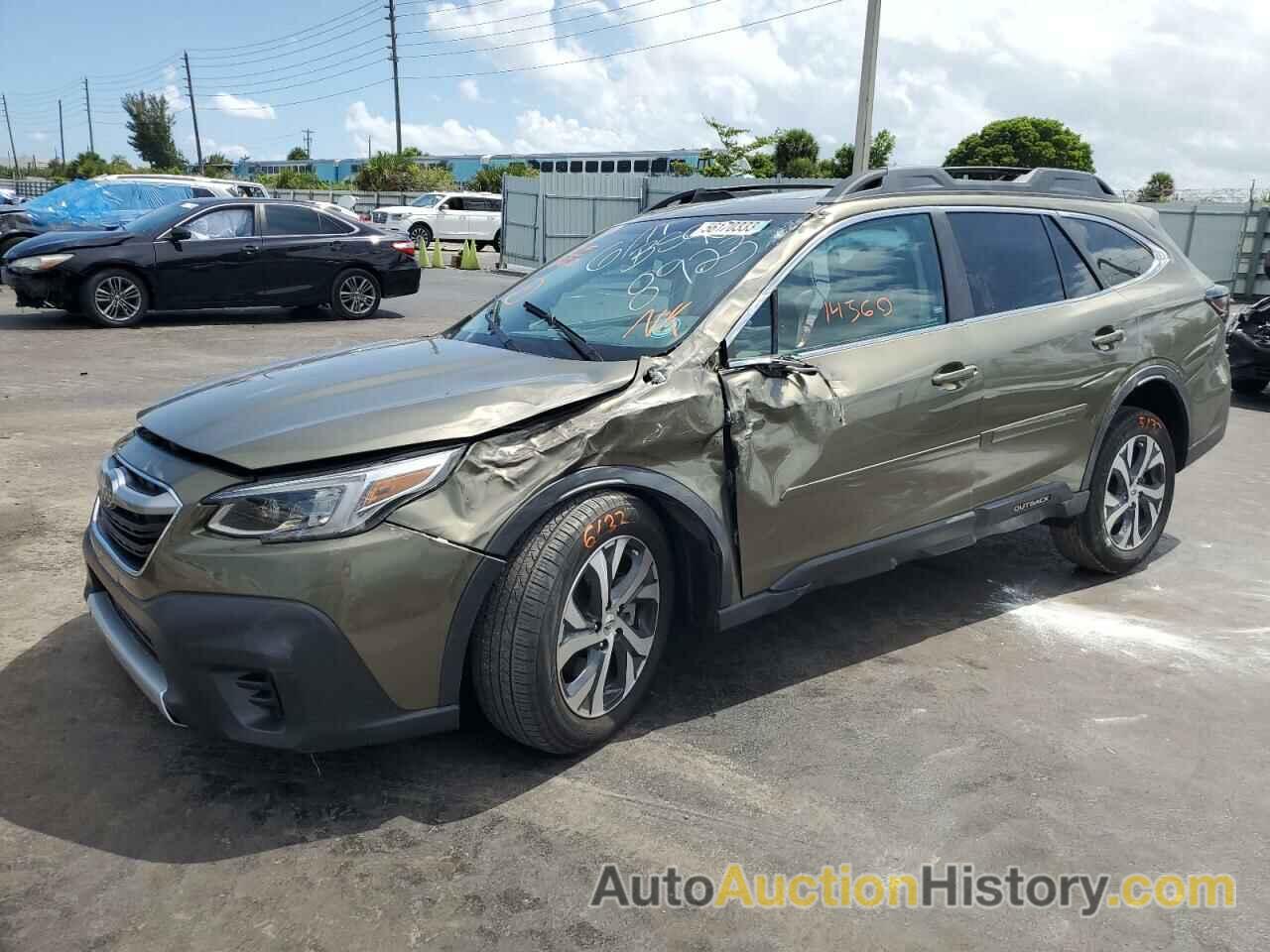 2020 SUBARU OUTBACK LIMITED, 4S4BTANC8L3218923