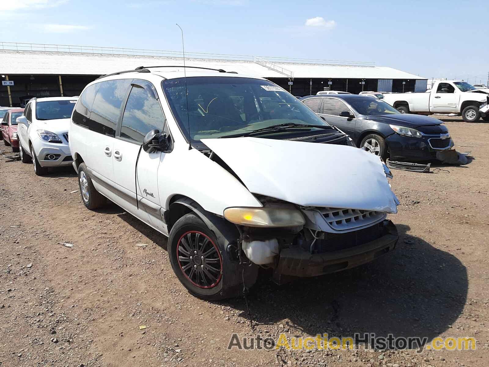 1999 PLYMOUTH MINIVAN SE, 2P4GP44G4XR223145