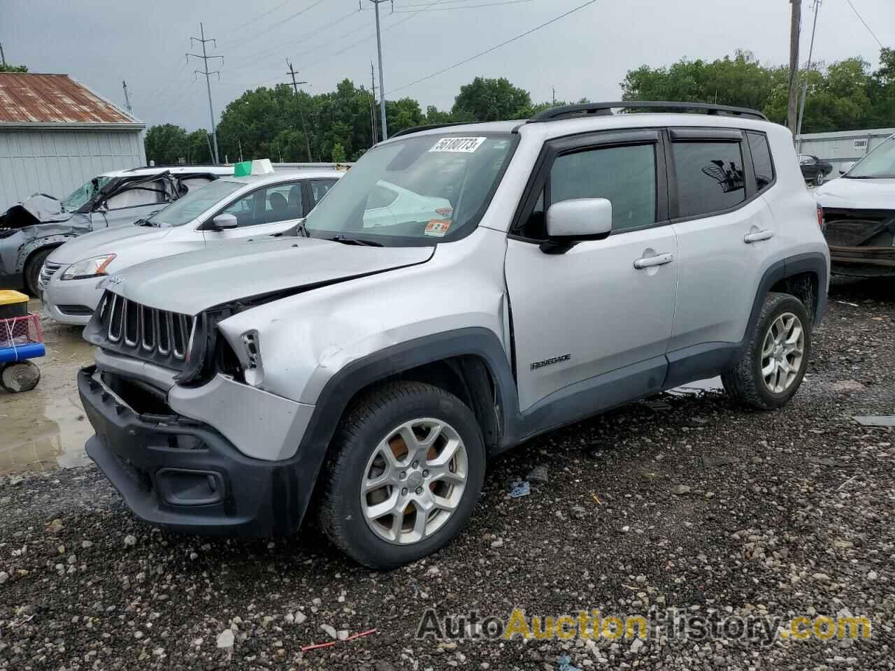 2016 JEEP RENEGADE LATITUDE, ZACCJBBT5GPE38286