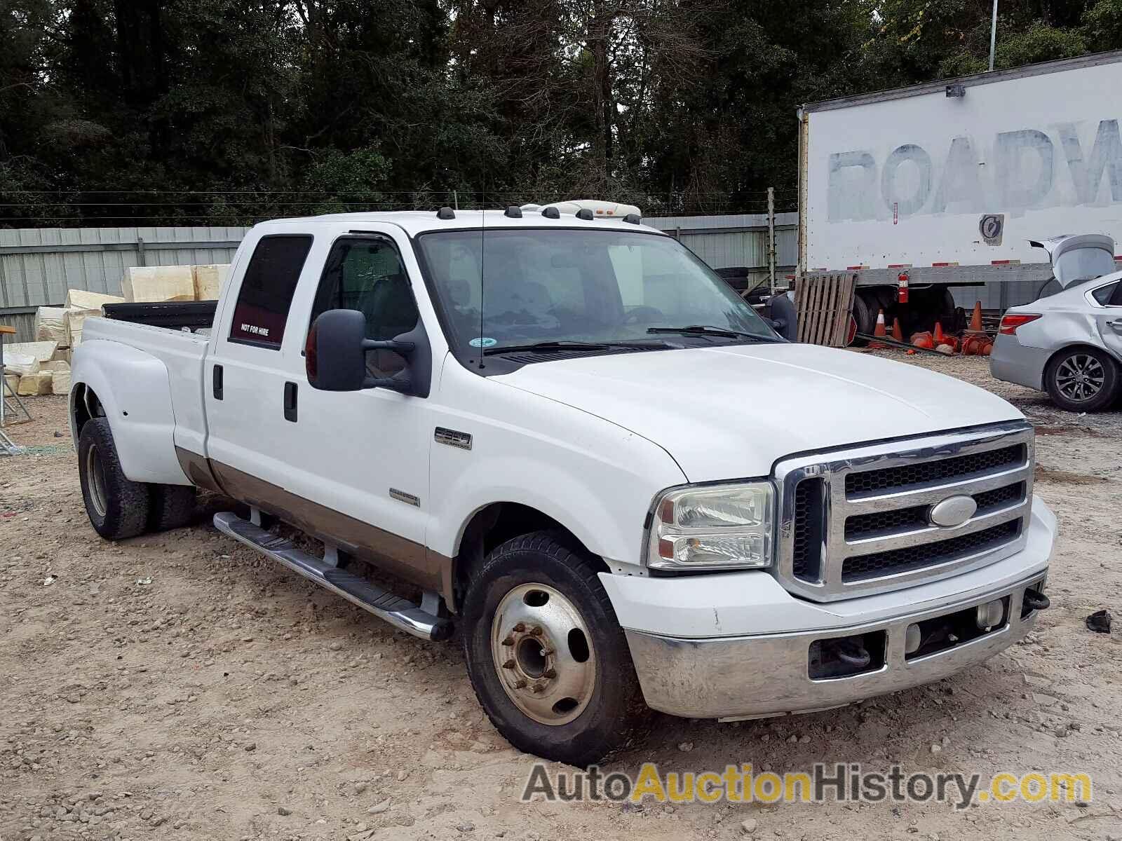 2006 FORD F350 SUPER SUPER DUTY, 1FTWW32P36EB54962