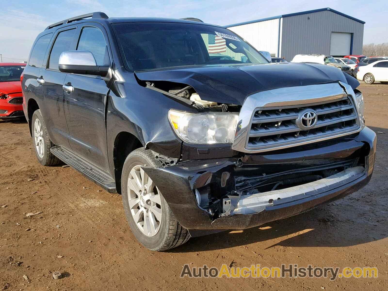 2010 TOYOTA SEQUOIA LIMITED, 5TDJW5G19AS029610