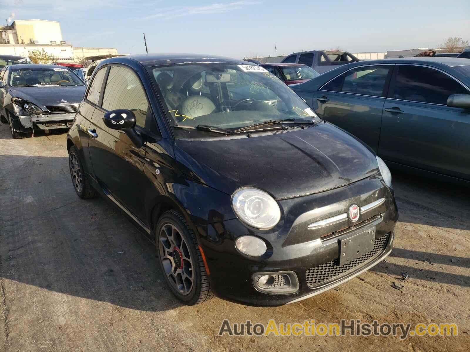 2012 FIAT 500 SPORT, 3C3CFFBR4CT184039