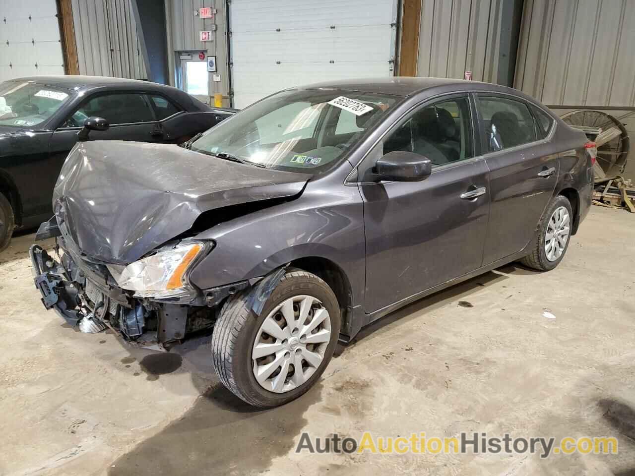 2014 NISSAN SENTRA S, 3N1AB7AP6EL662679