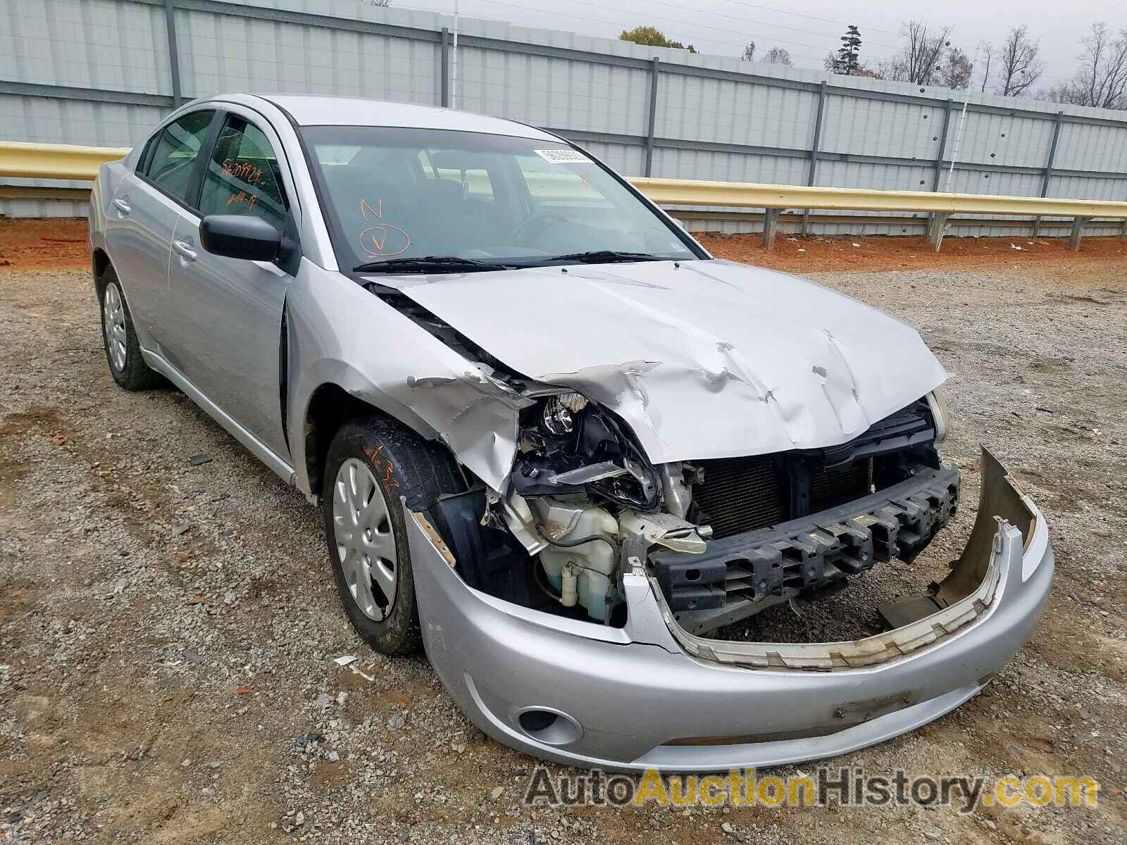 2008 MITSUBISHI GALANT ES, 4A3AB36F58E022132