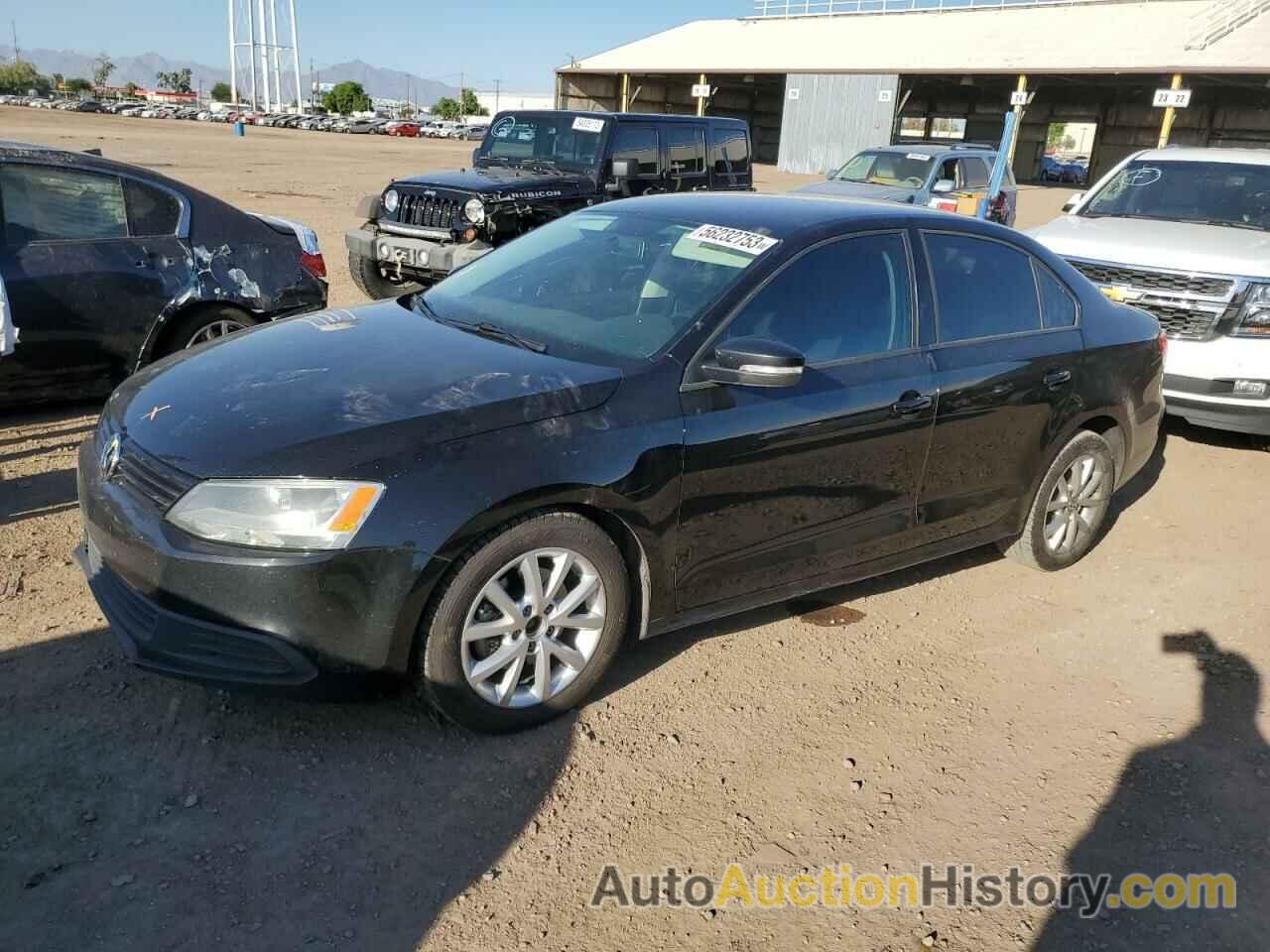 2012 VOLKSWAGEN JETTA SE, 3VWDP7AJ5CM304713