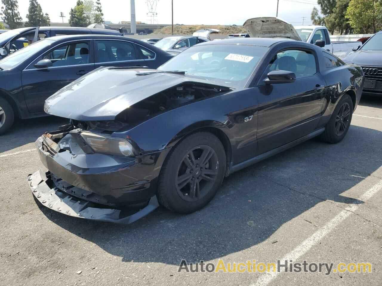 2012 FORD MUSTANG, 1ZVBP8AM9C5210427