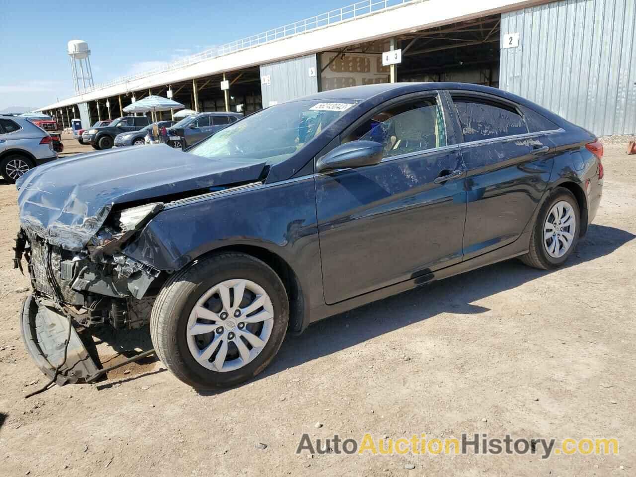 2013 HYUNDAI SONATA GLS, 5NPEB4AC9DH505124