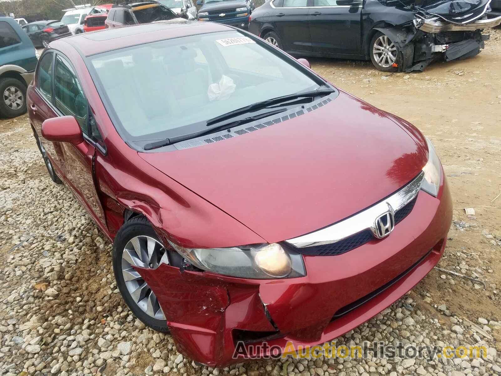 2009 HONDA CIVIC EX EX, 19XFA16809E013829