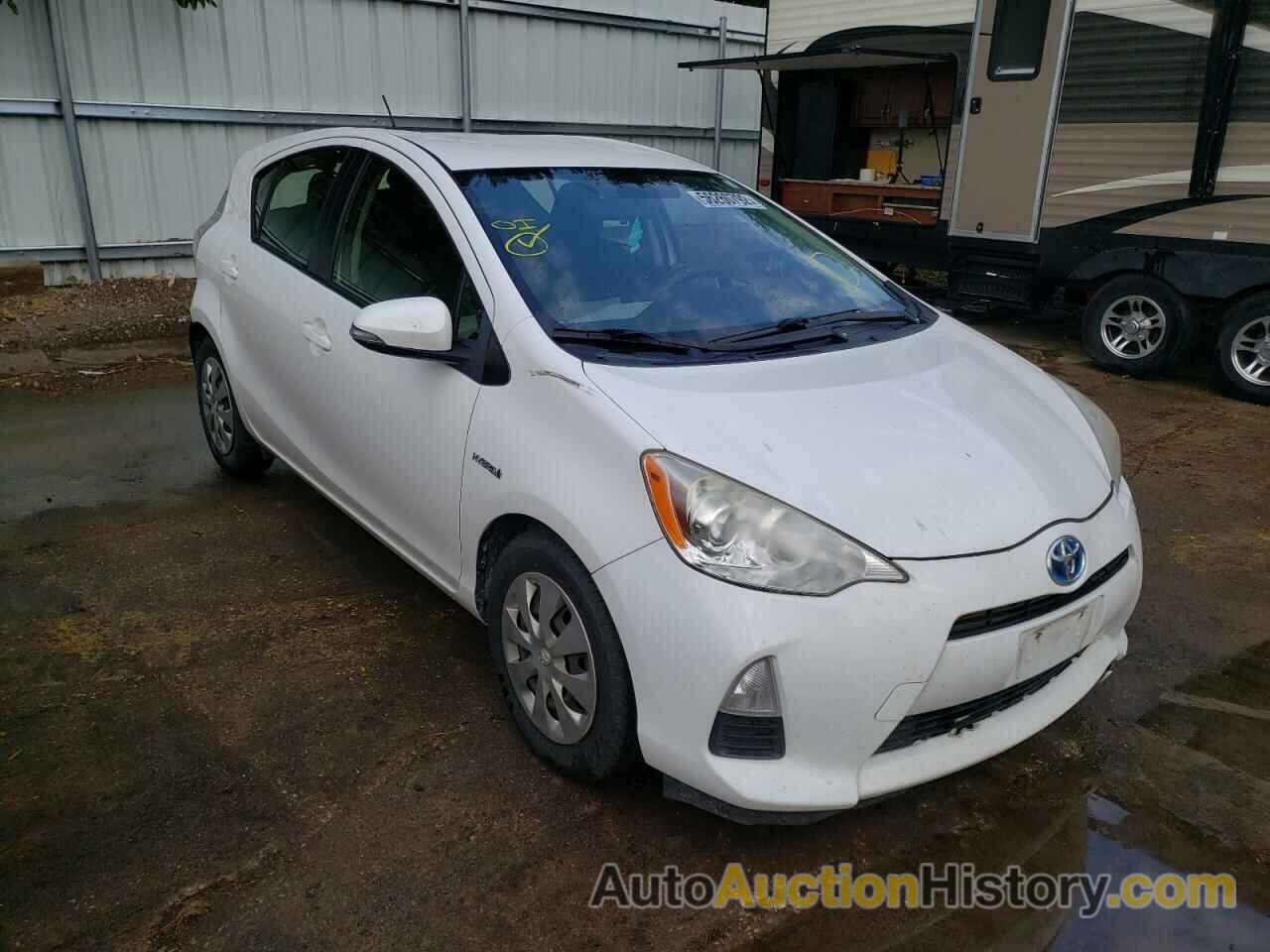 2012 TOYOTA PRIUS, JTDKDTB3XC1512689