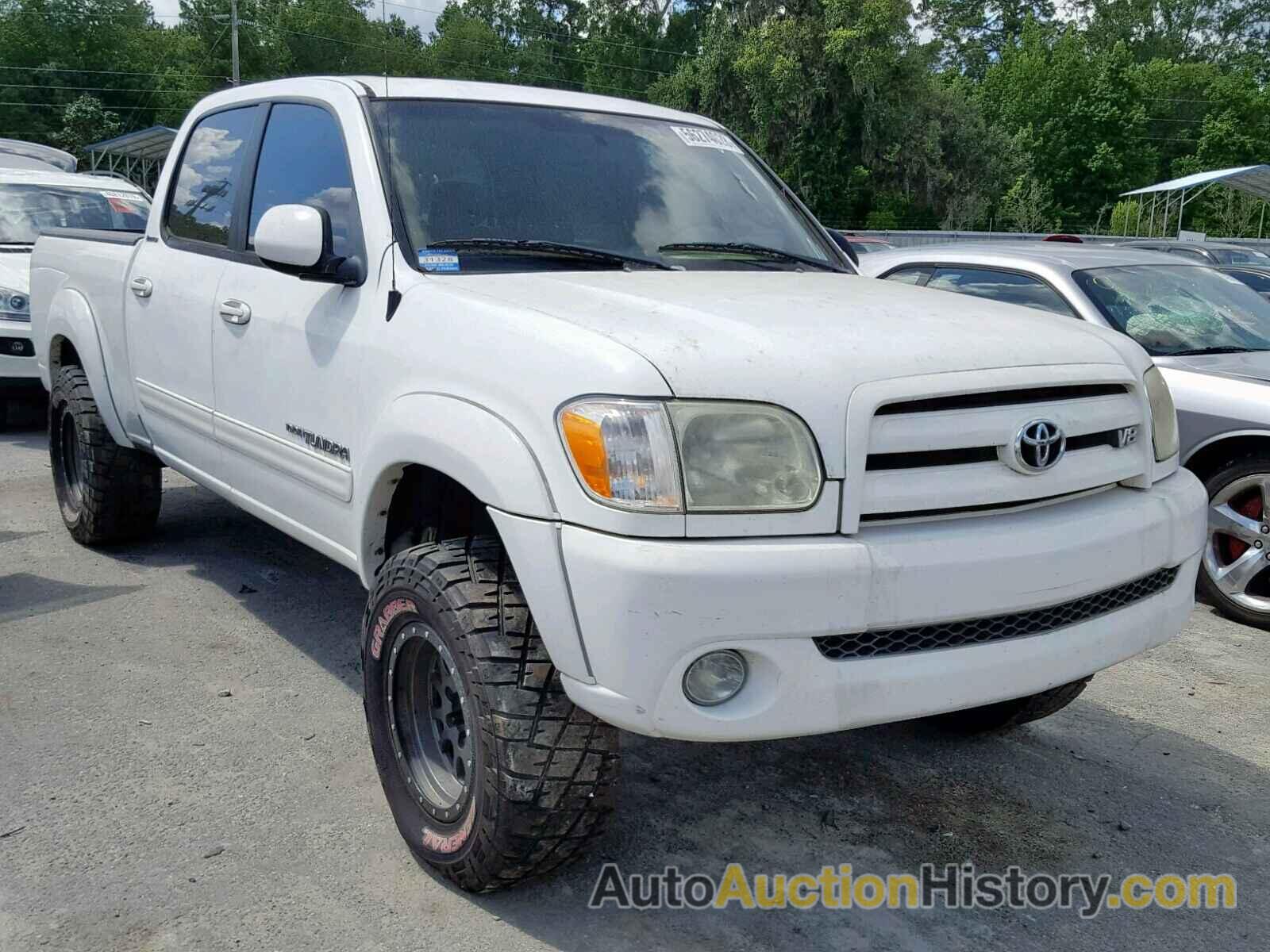 2005 TOYOTA TUNDRA DOUBLE CAB LIMITED, 5TBET381X5S468312