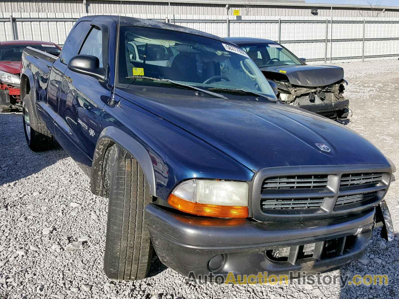 2002 DODGE DAKOTA BASE, 1B7GL12X92S643668