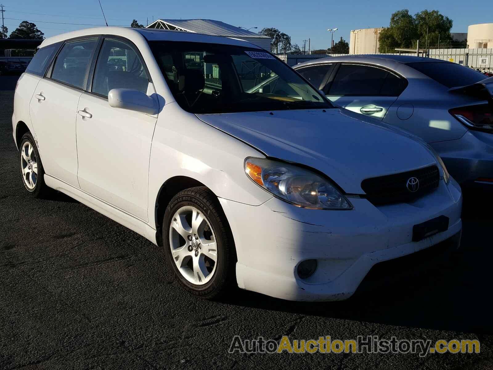 2005 TOYOTA COROLLA XR, 2T1KR32E95C460750