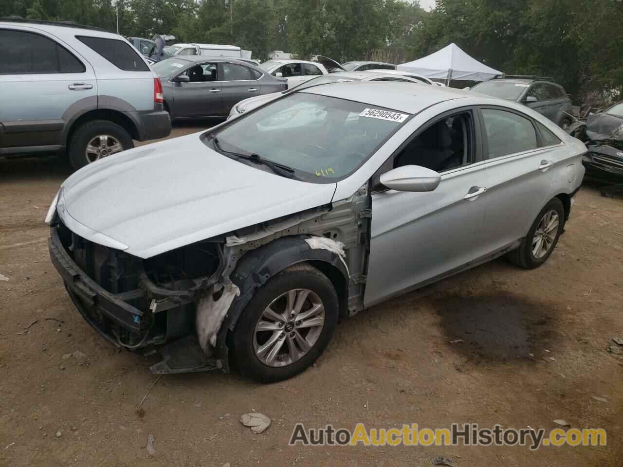 2014 HYUNDAI SONATA GLS, 5NPEB4AC2EH861366