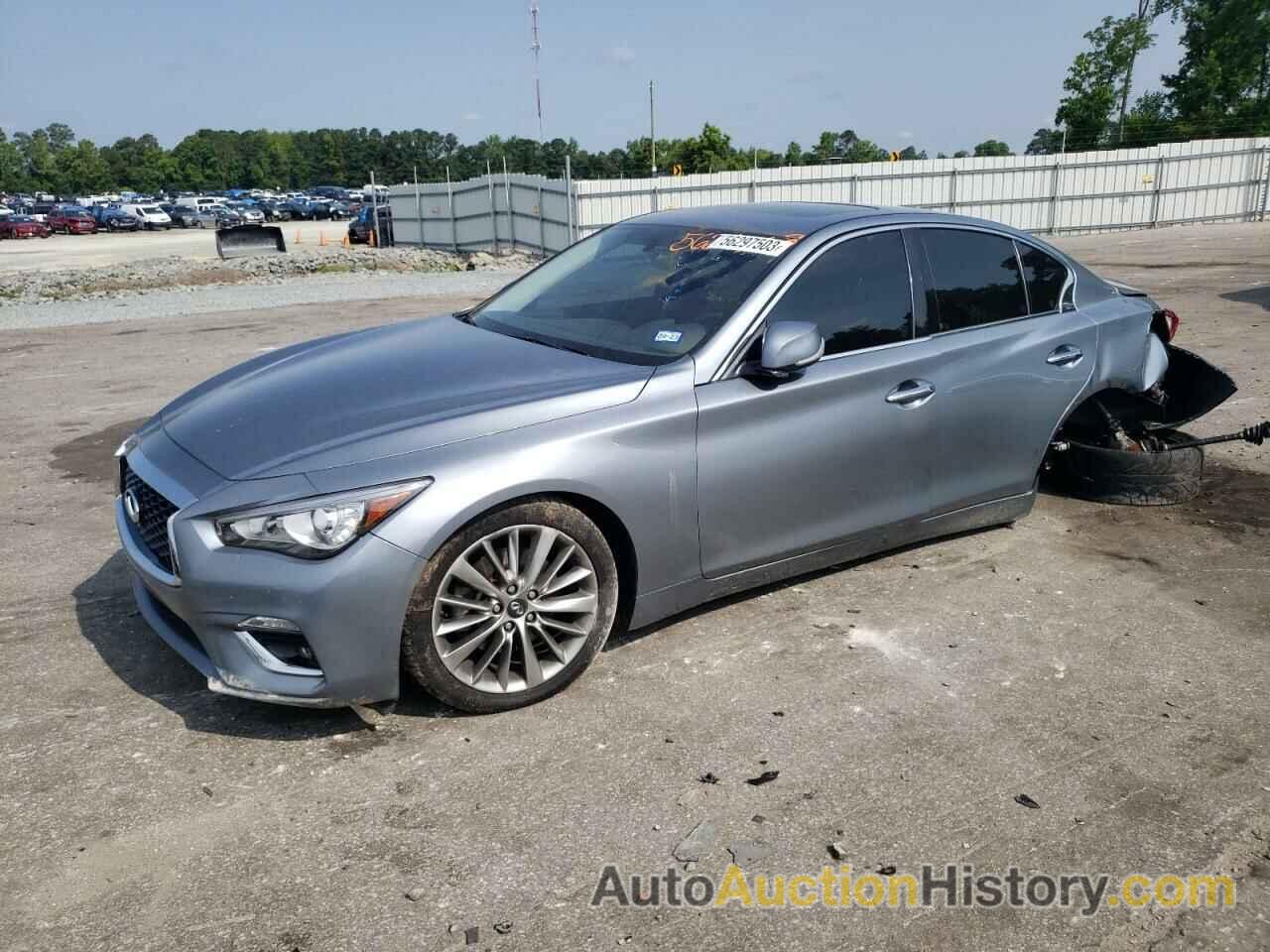 2018 INFINITI Q50 LUXE, JN1EV7APXJM591169