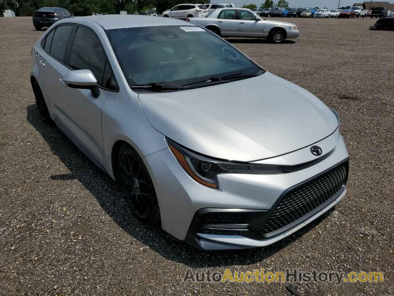 2020 TOYOTA COROLLA SE, 5YFS4RCE9LP044565