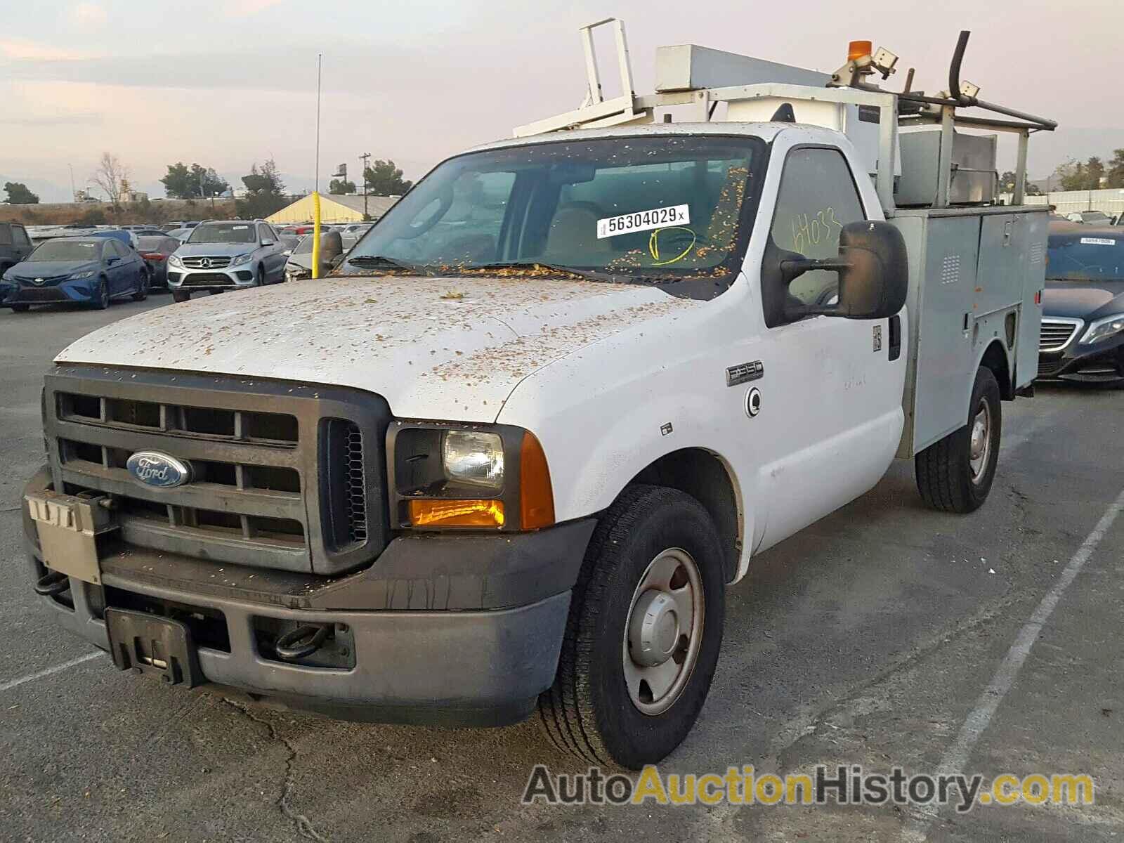 2006 FORD F350 SRW S SRW SUPER DUTY, 1FDSF30596EC12147