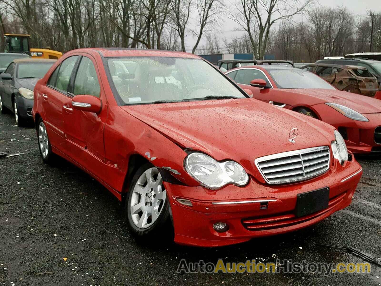 2006 MERCEDES-BENZ C 350 4MATIC, WDBRF87H16F775010