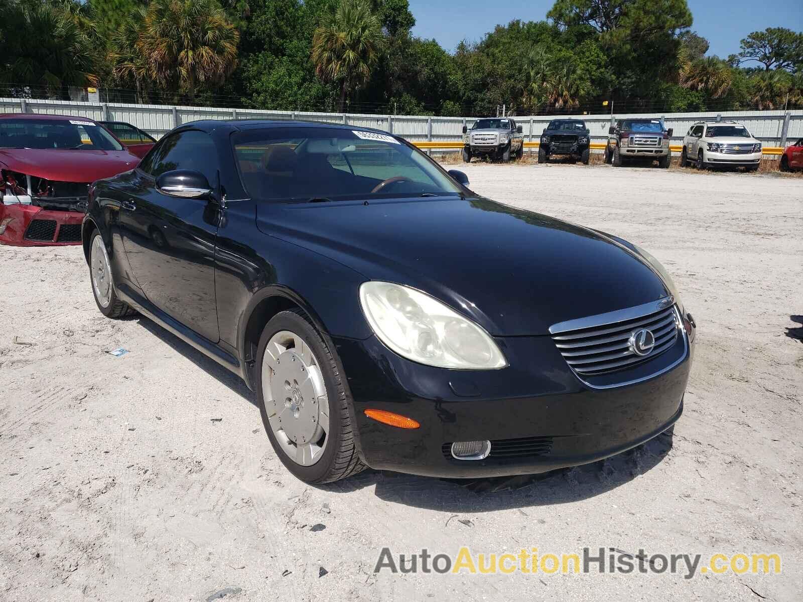 2002 LEXUS SC430 430, JTHFN48Y720011706