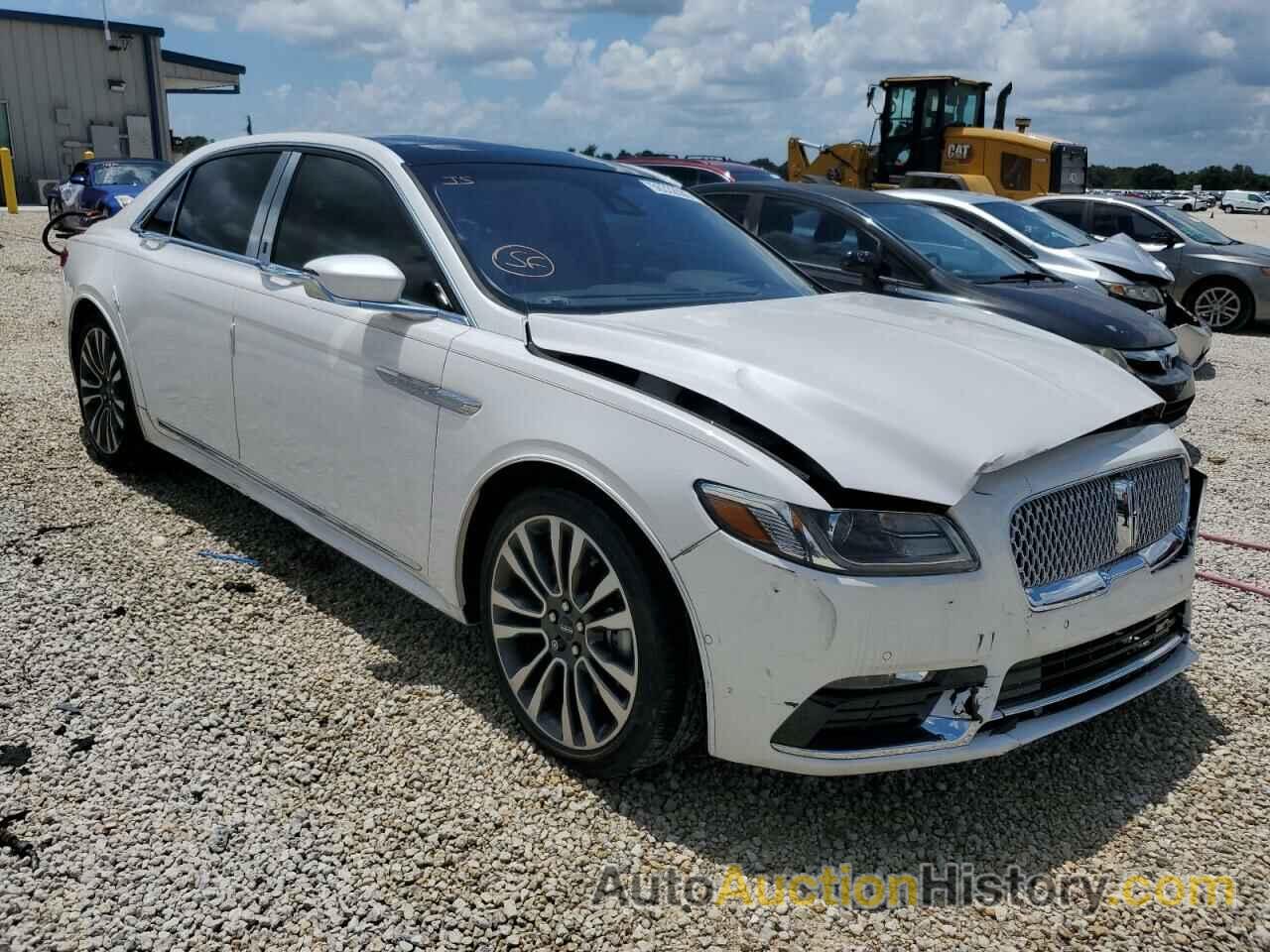 2019 LINCOLN CONTINENTL RESERVE, 1LN6L9RP4K5607526