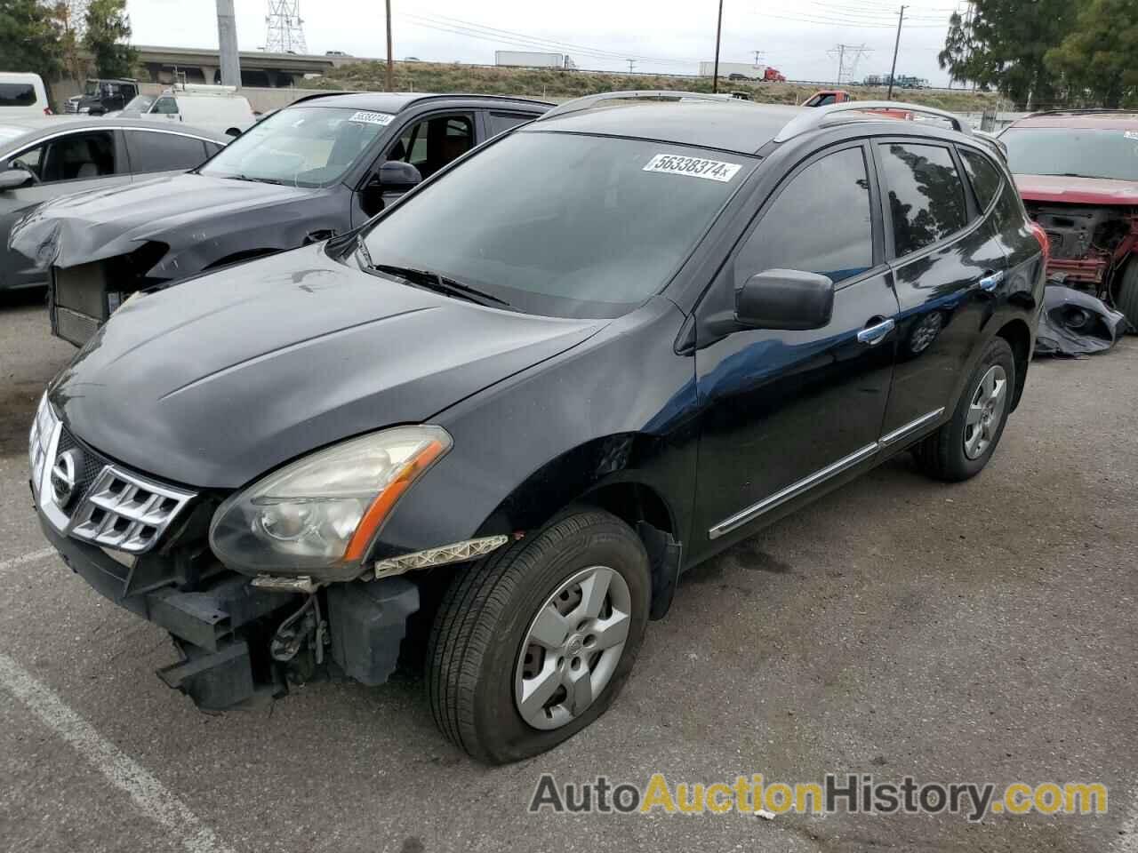 NISSAN ROGUE S, JN8AS5MVXEW711604