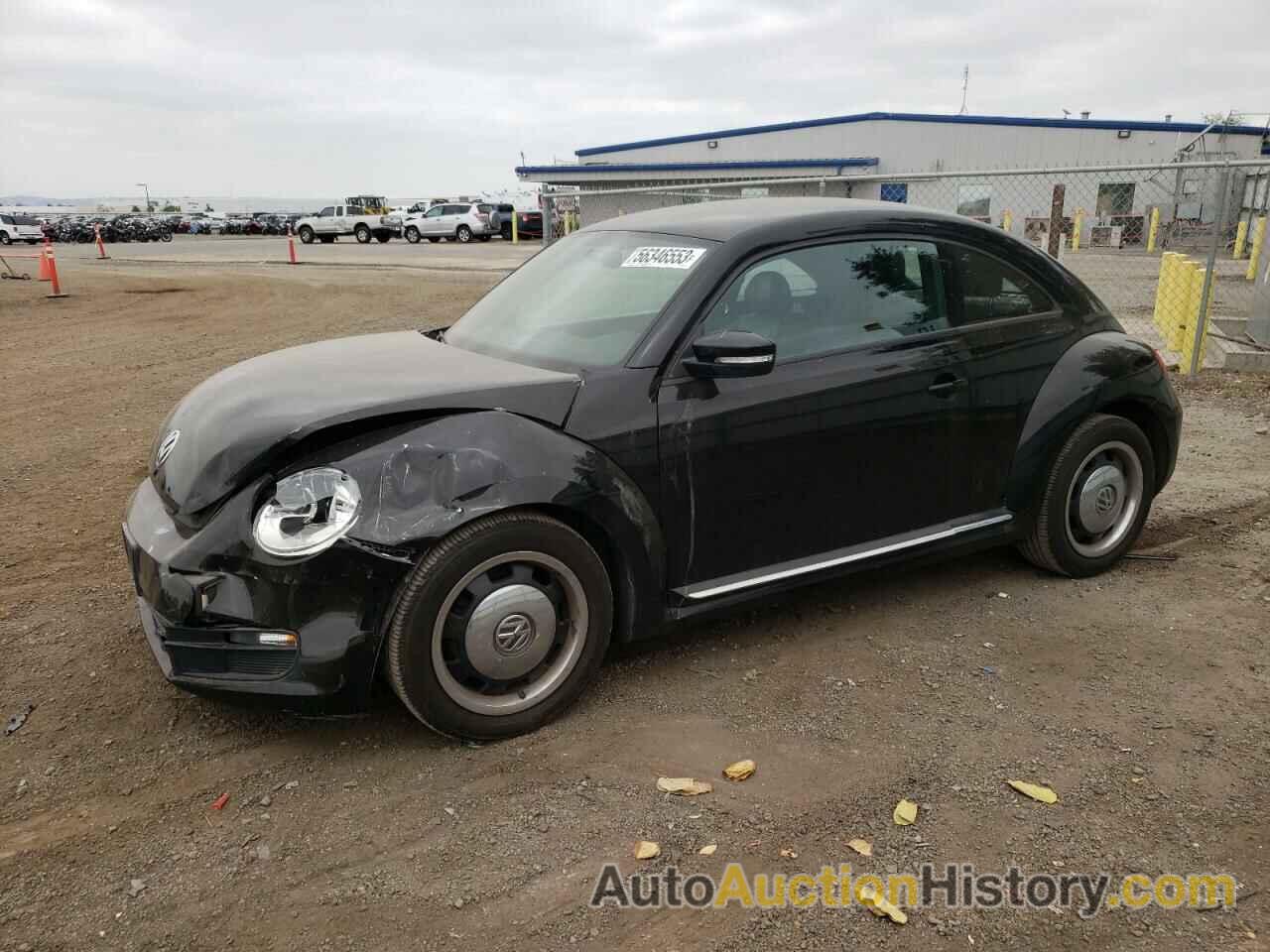 2012 VOLKSWAGEN BEETLE, 3VWJP7AT0CM606298