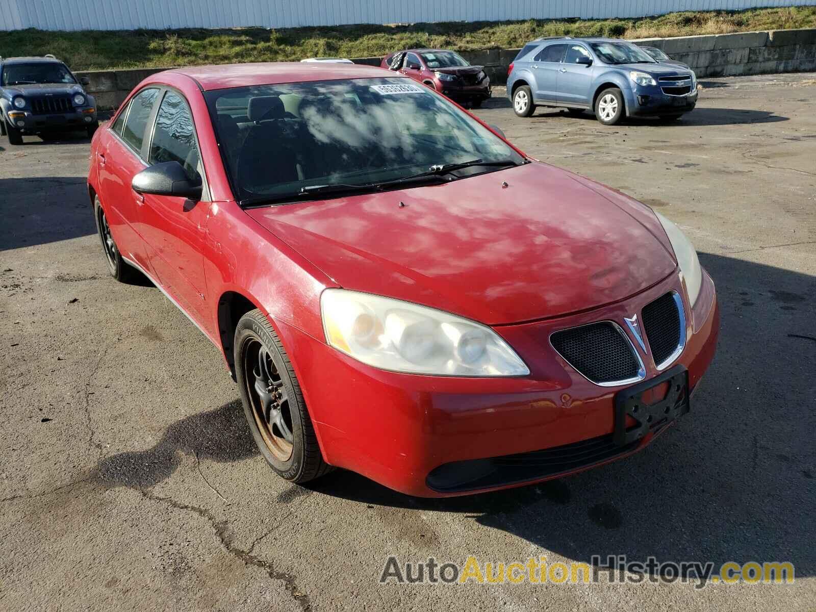 2007 PONTIAC G6 BASE BASE, 1G2ZG58B774231426