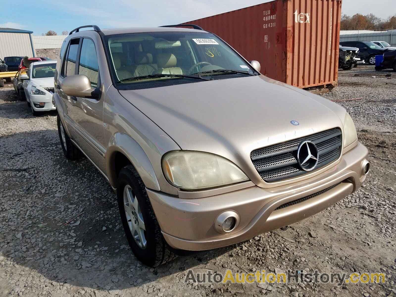 2001 MERCEDES-BENZ ML 430 430, 4JGAB72E51A233086