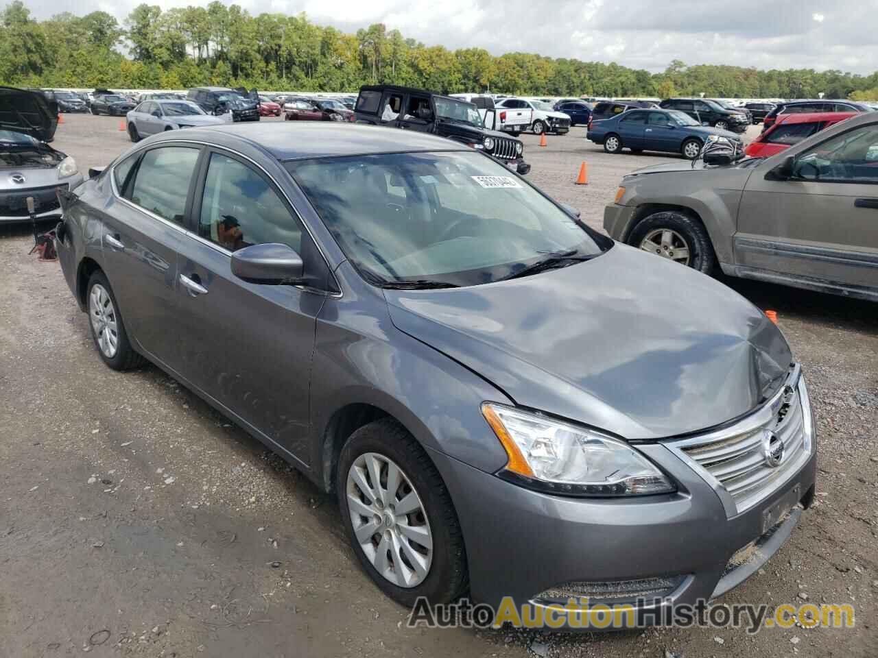 2015 NISSAN SENTRA S, 3N1AB7AP3FY272594