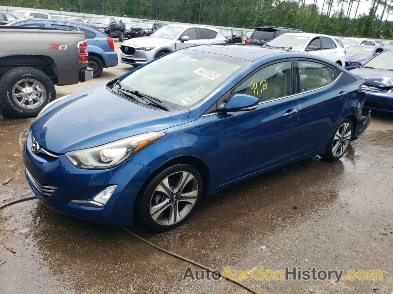 2014 HYUNDAI ELANTRA SE, KMHDH4AH7EU154755