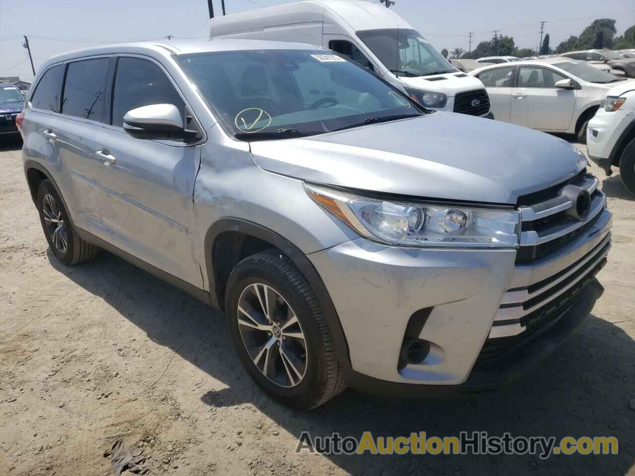 2019 TOYOTA HIGHLANDER LE, 5TDZZRFH5KS350447