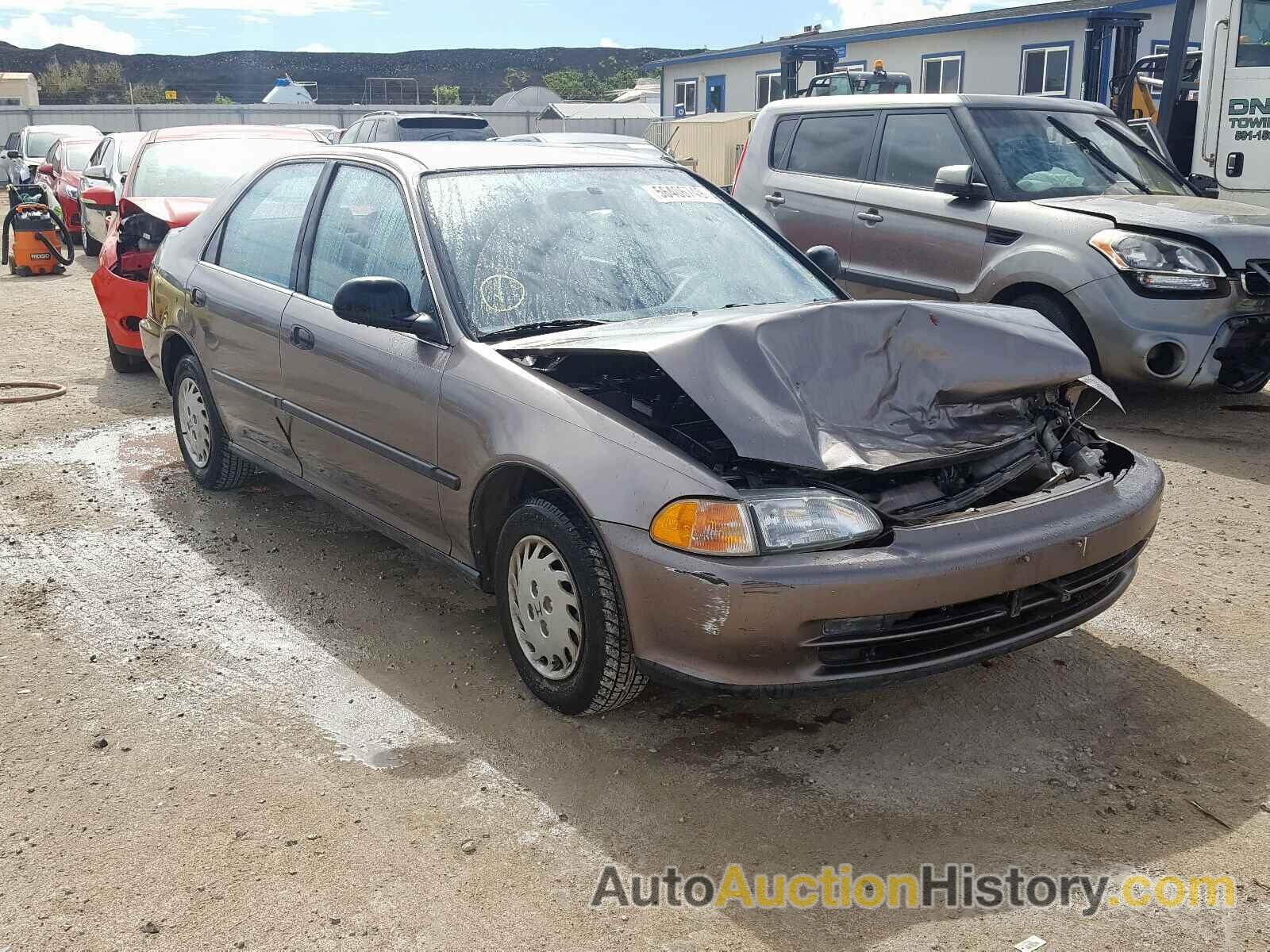 1992 HONDA CIVIC LX, JHMEG8654NS023245