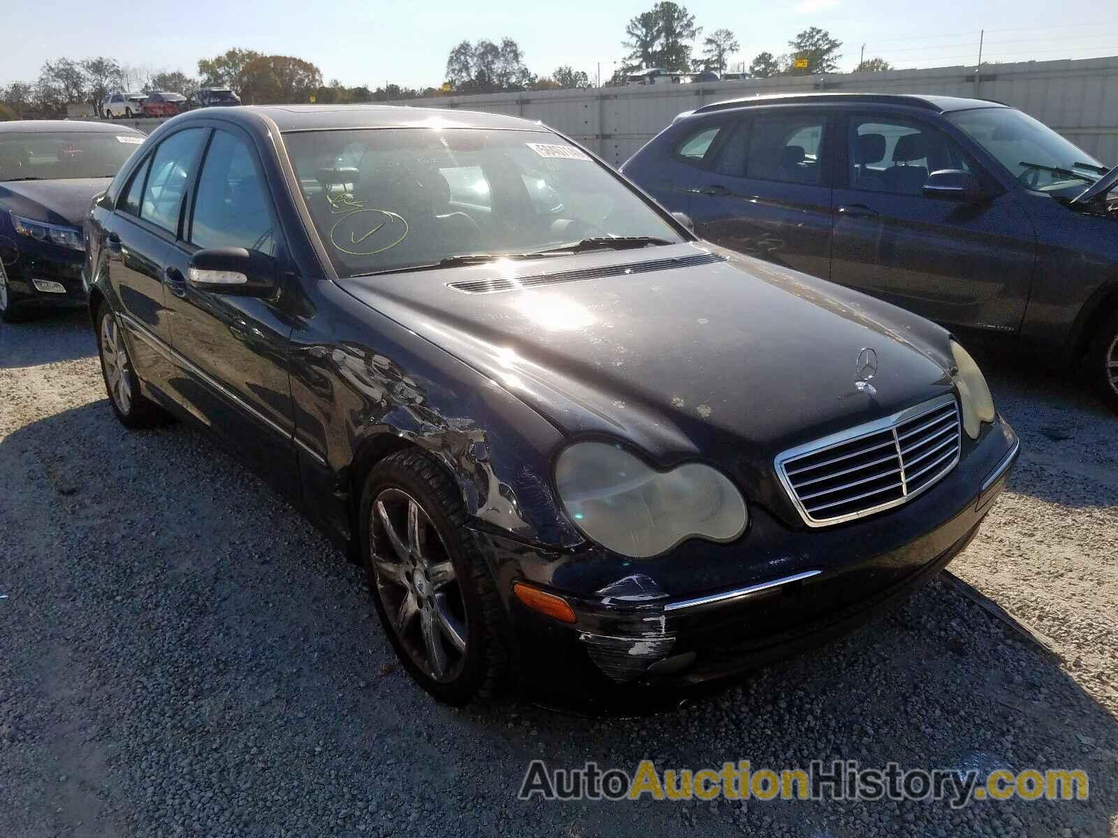 2004 MERCEDES-BENZ C 230K SPO 230K SPORT SEDAN, WDBRF40JX4F447992