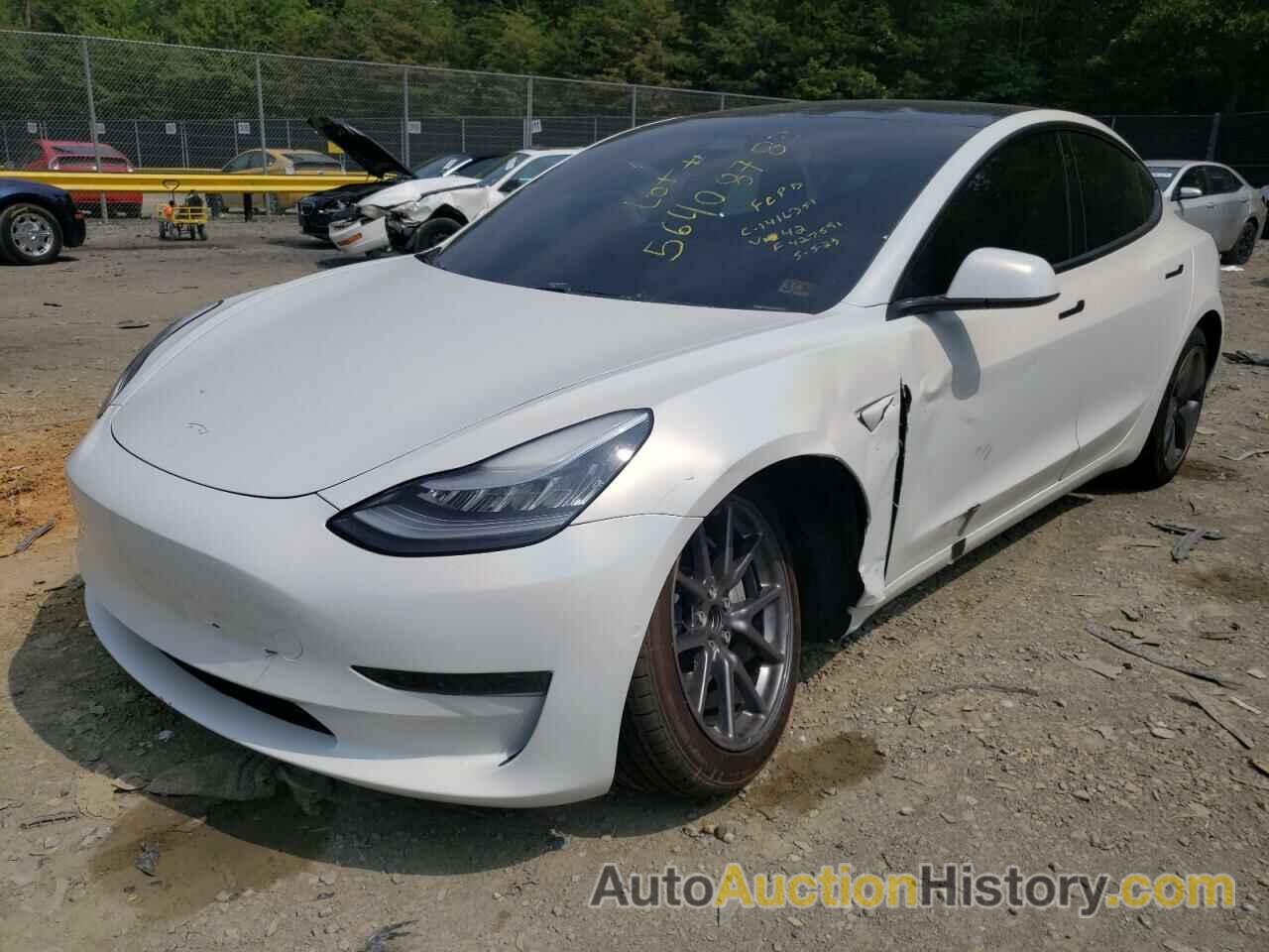 2020 TESLA MODEL 3, 5YJ3E1EA7LF427591