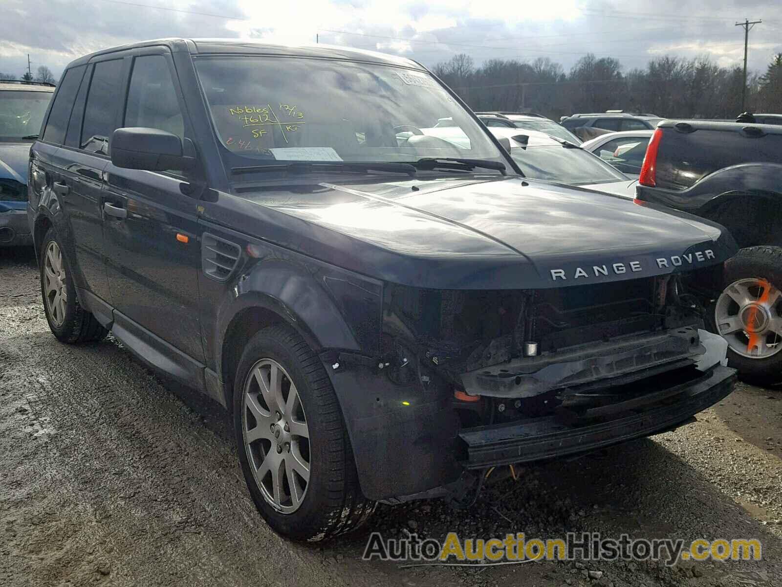 2008 LAND ROVER RANGE ROVER SPORT HSE, SALSK25448A127553