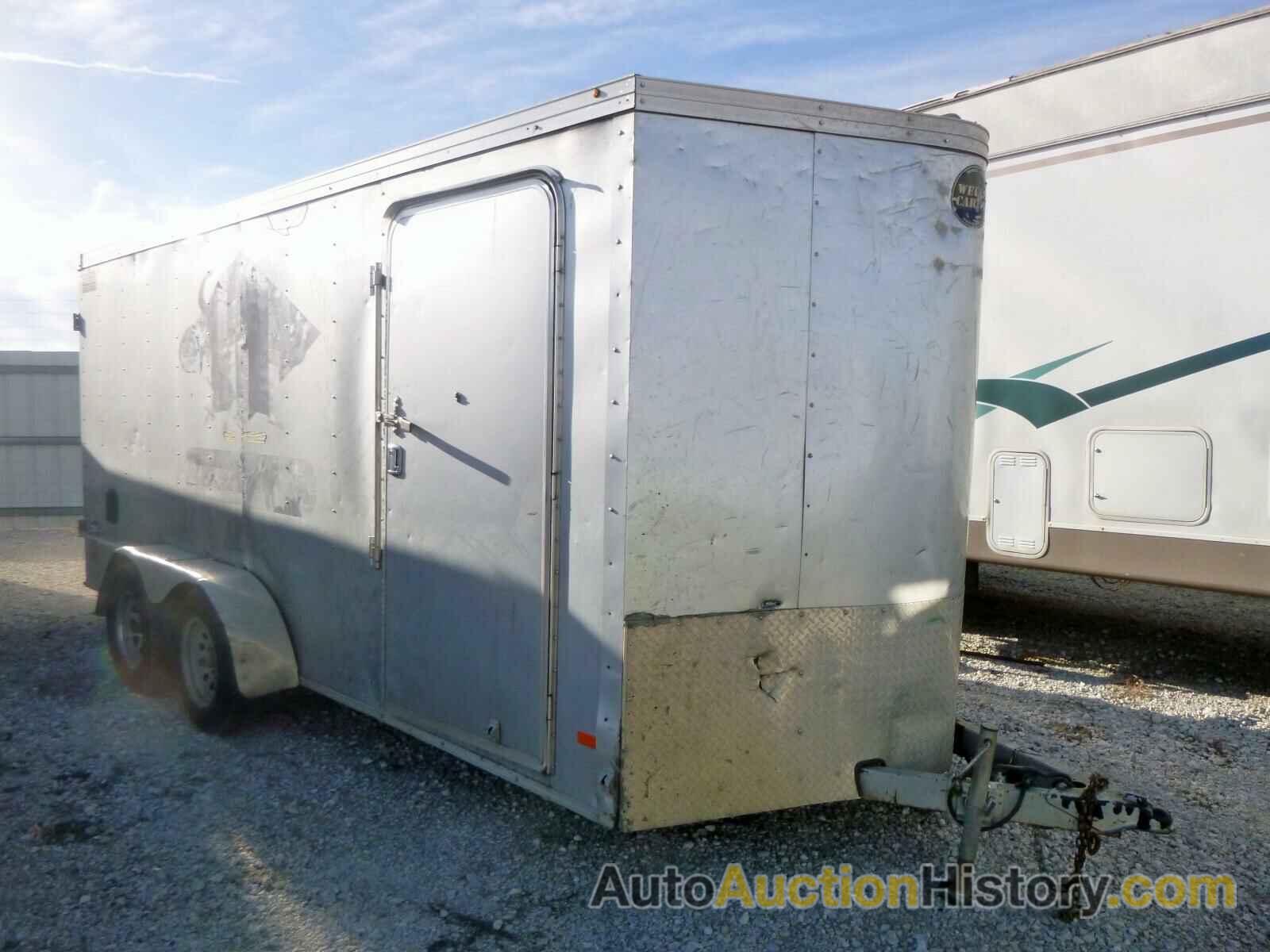 2015 WELLS CARGO TRAILER, 575200G24FT298799