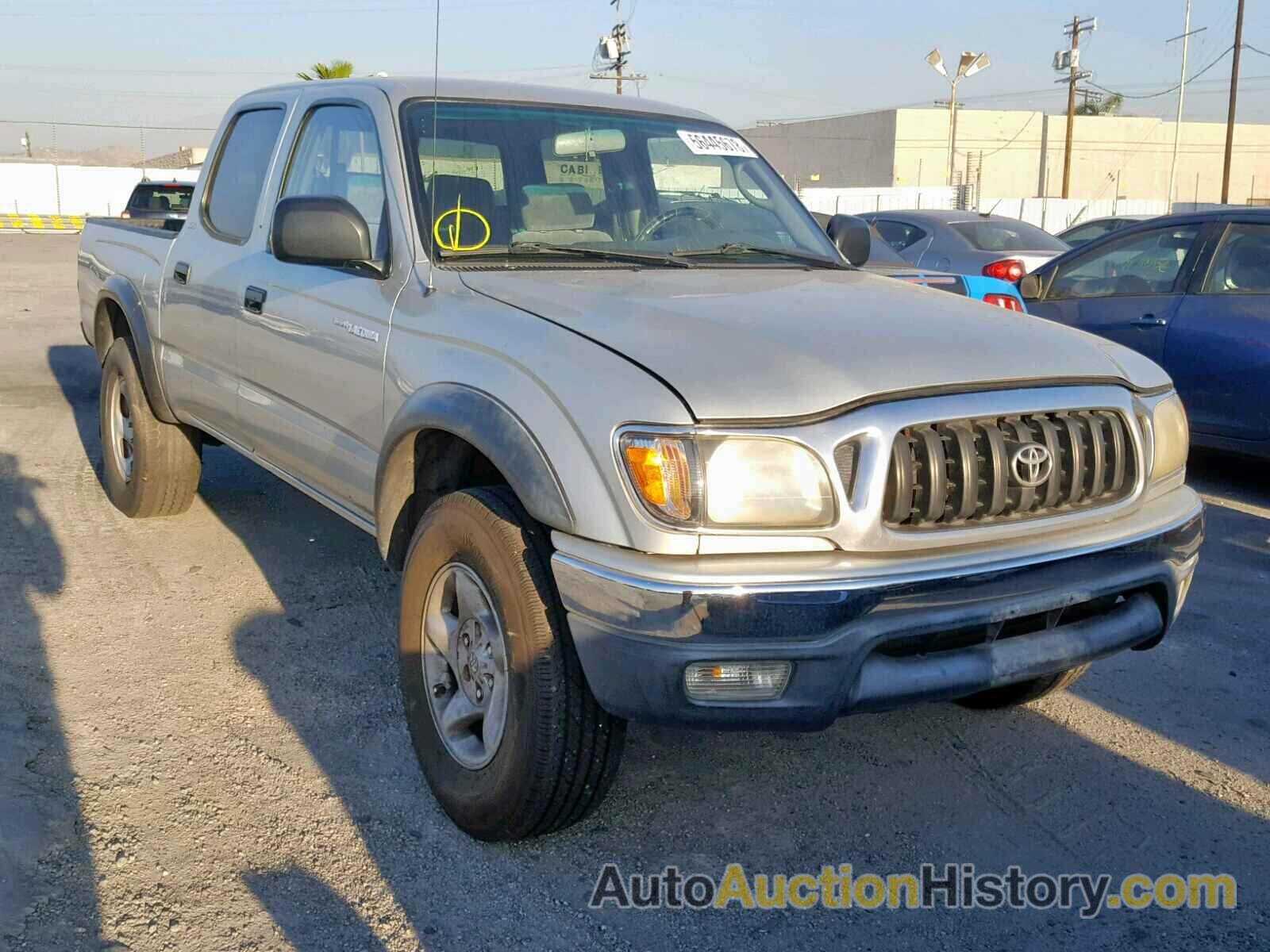 2003 TOYOTA TACOMA DOUBLE CAB PRERUNNER, 5TEGN92N13Z251028