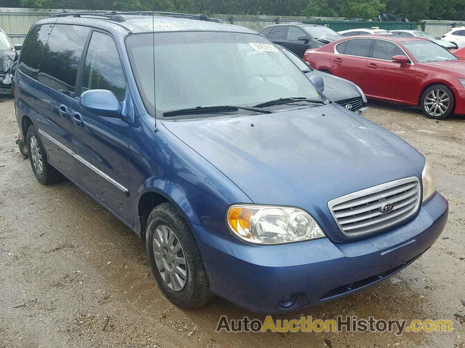 2002 KIA SEDONA EX, KNDUP131526330708