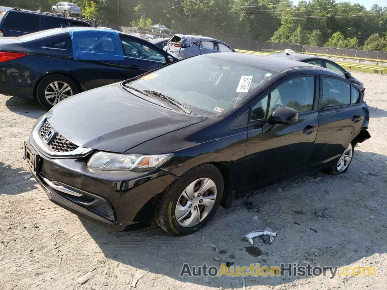 2013 HONDA CIVIC LX, 2HGFB2F54DH301036