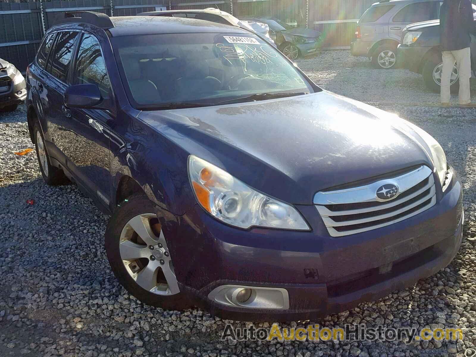 2010 SUBARU OUTBACK 2.5I PREMIUM, 4S4BRBCC8A3351671