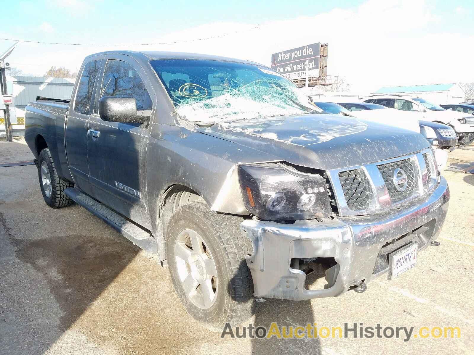 2007 NISSAN TITAN XE XE, 1N6BA06B07N208887