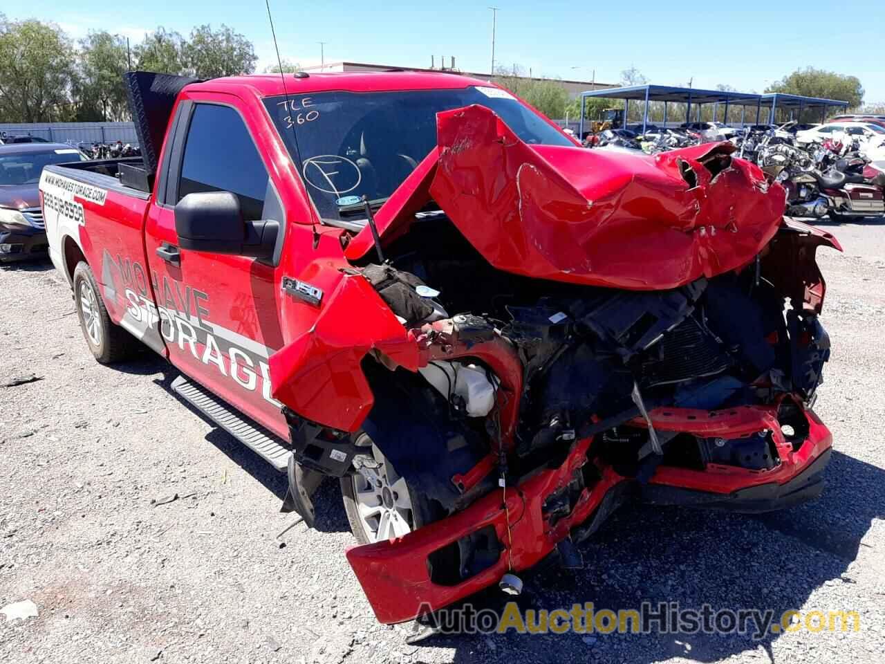 2016 FORD F150, 1FTMF1C86GKF32987