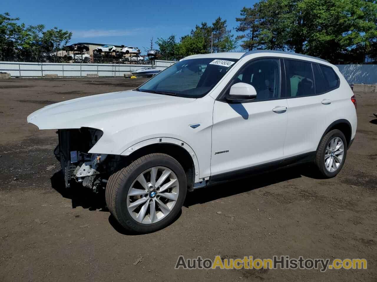 BMW X3 XDRIVE28I, 5UXWX9C57H0T02252