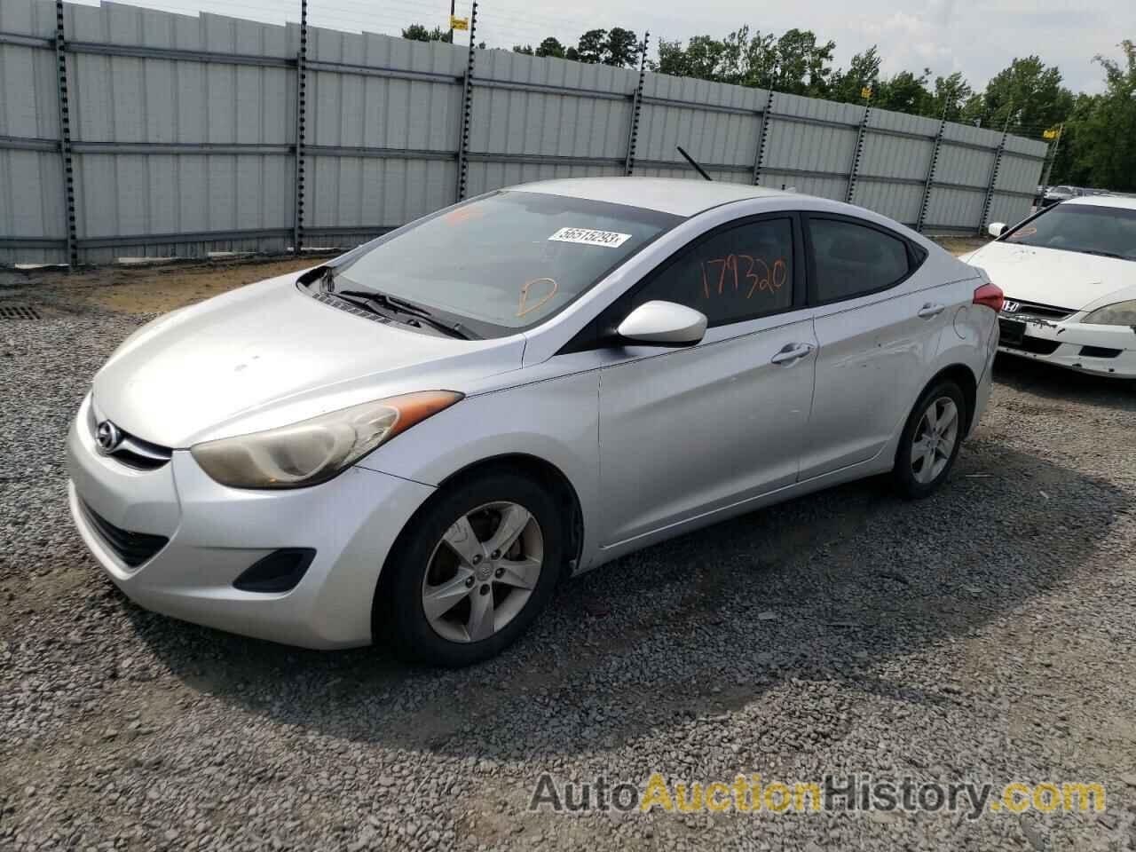 2011 HYUNDAI ELANTRA GLS, KMHDH4AE8BU136816