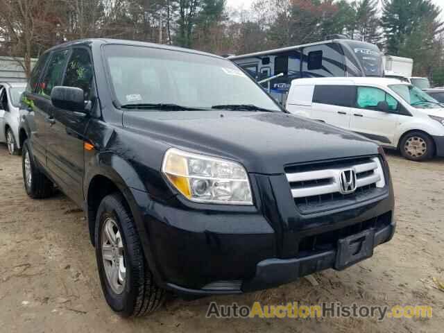 2007 HONDA PILOT LX LX, 5FNYF18137B003300