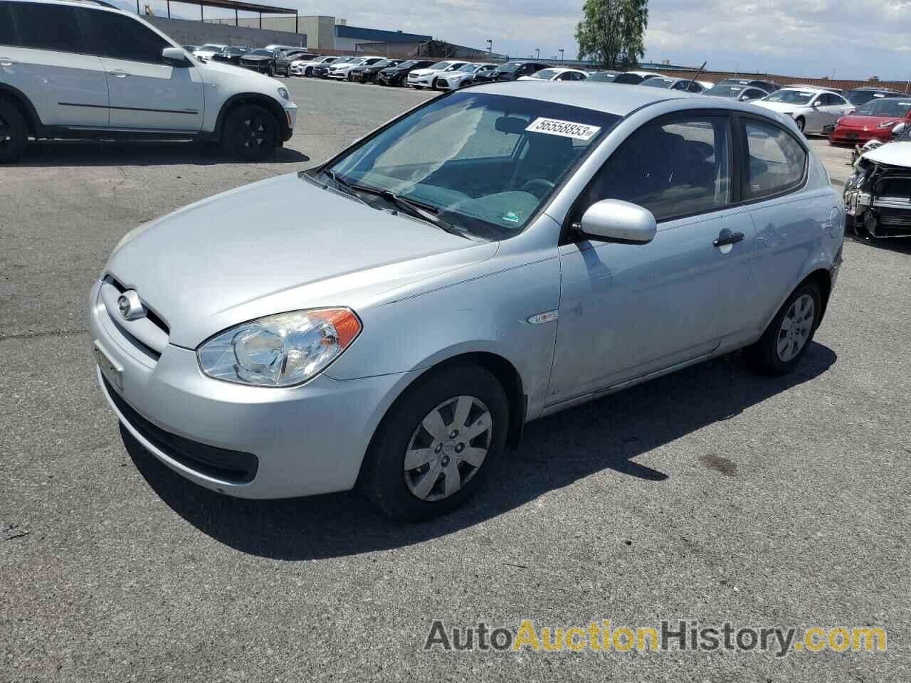 2010 HYUNDAI ACCENT BLUE, KMHCM3AC0AU160669