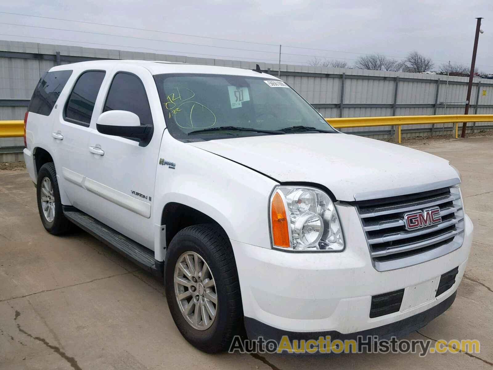 2008 GMC YUKON HYBRID, 1GKFC13568R193300