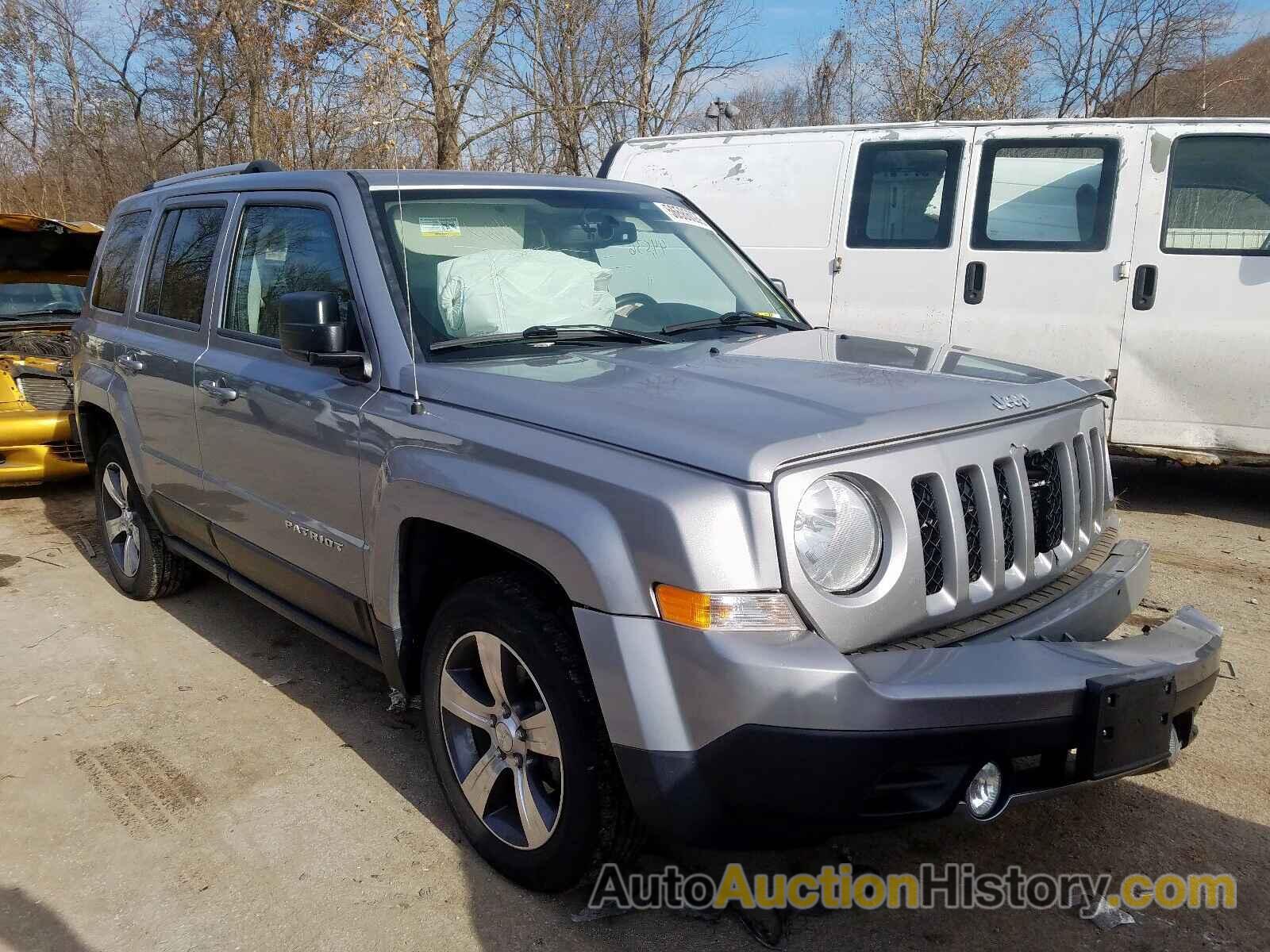 2016 JEEP PATRIOT LA LATITUDE, 1C4NJRFB4GD558811