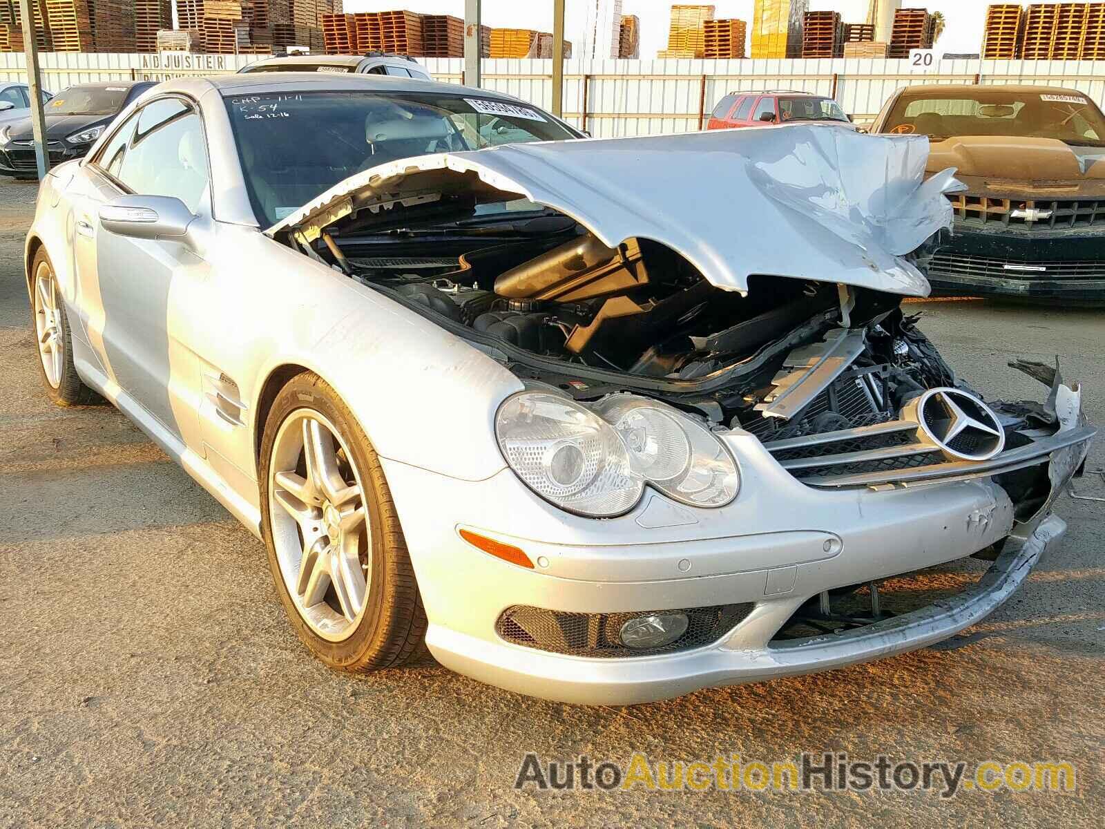 2006 MERCEDES-BENZ SL 500 500, WDBSK75F86F118178