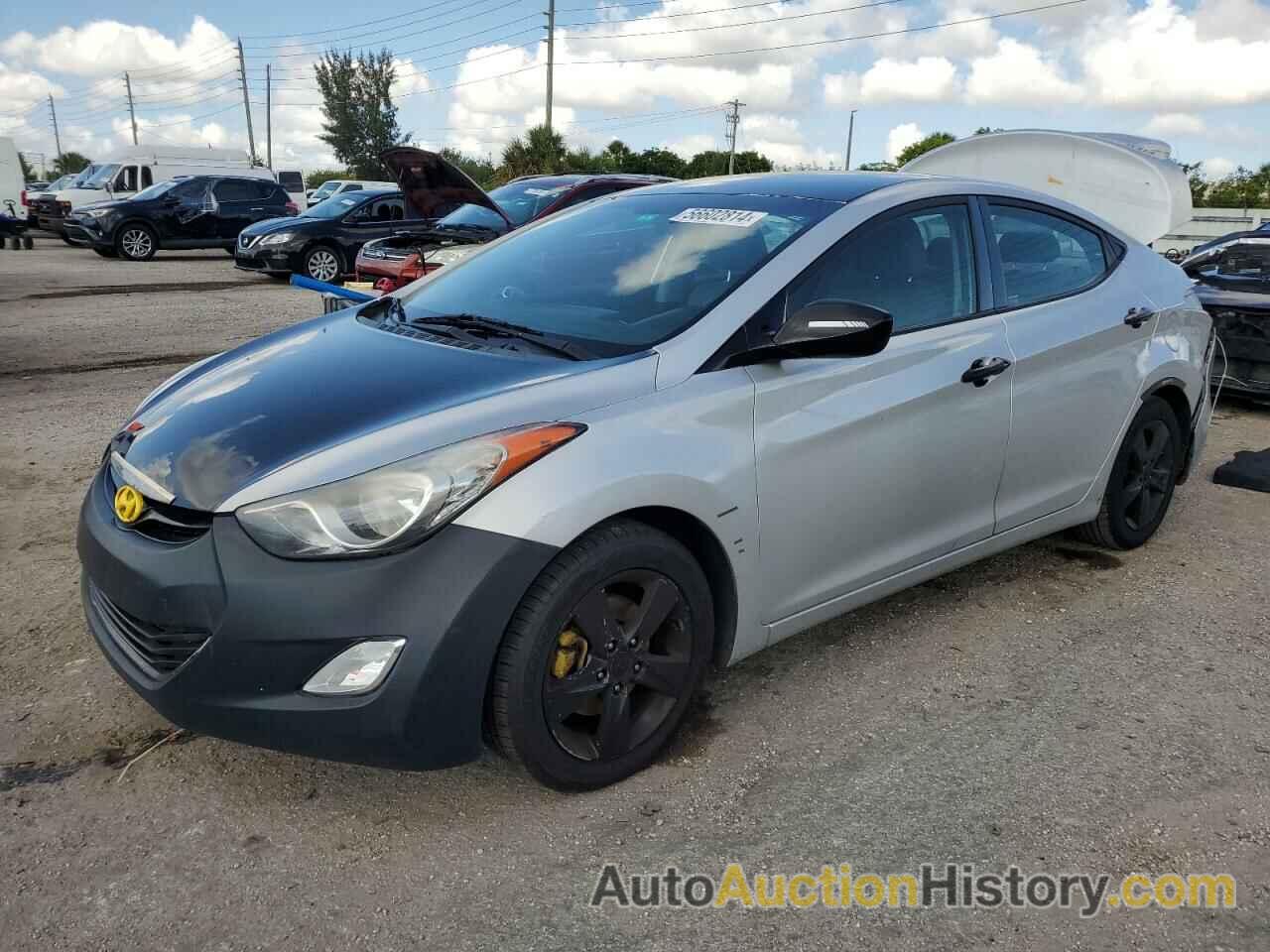 HYUNDAI ELANTRA GLS, KMHDH4AE6DU991064