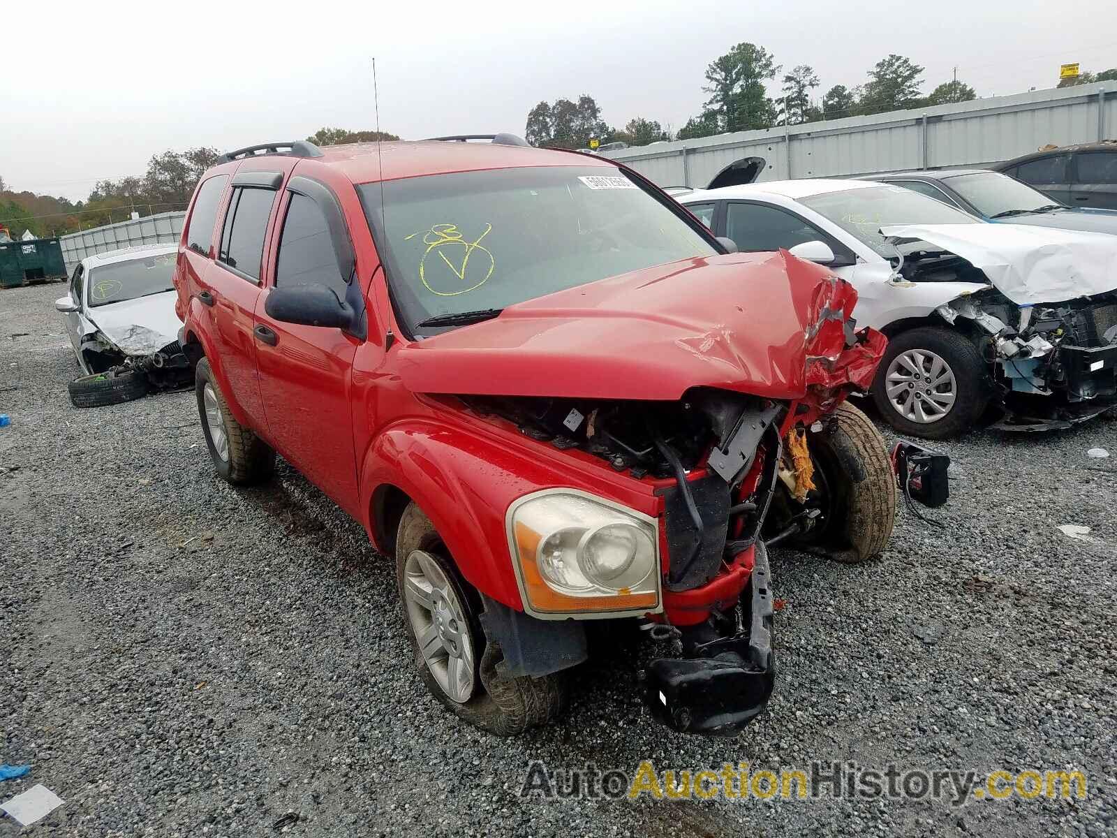 2004 DODGE DURANGO ST ST, 1D4HD38N14F211738